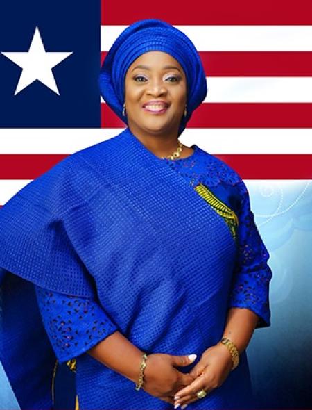  H. E. Jewel Howard-Taylor, Vice President of Liberia